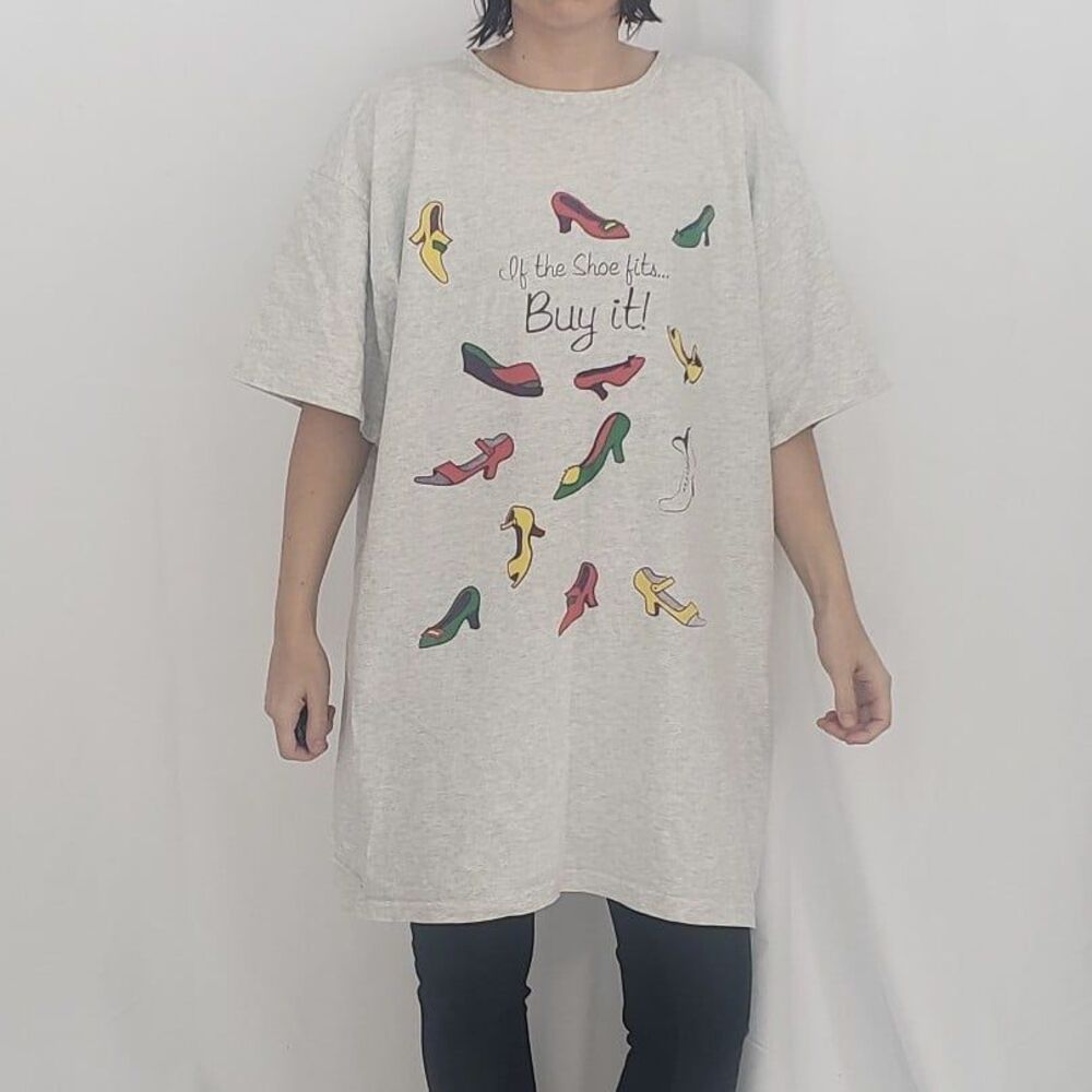 90s Shoe Theme‎ Novelty Sleep Shirt
